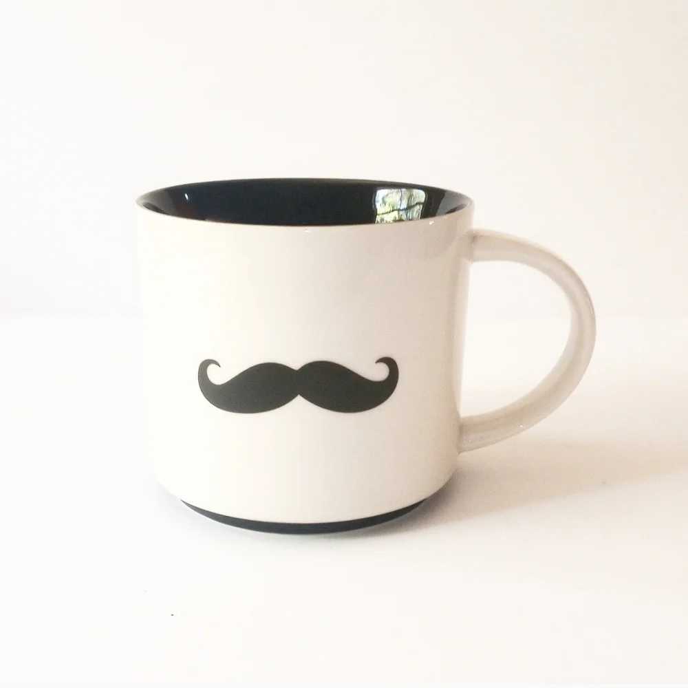 • Pier 1 Imports Mustache Mug •